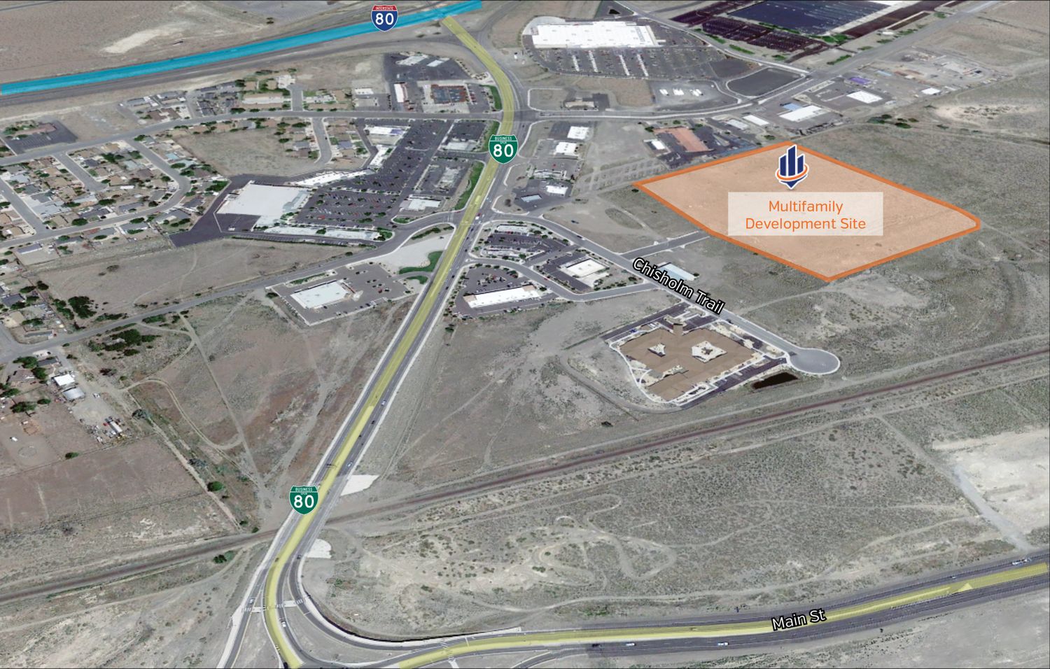 Fernley Apartment Site: 1395 Fremont Street, Fernley, NV 89408